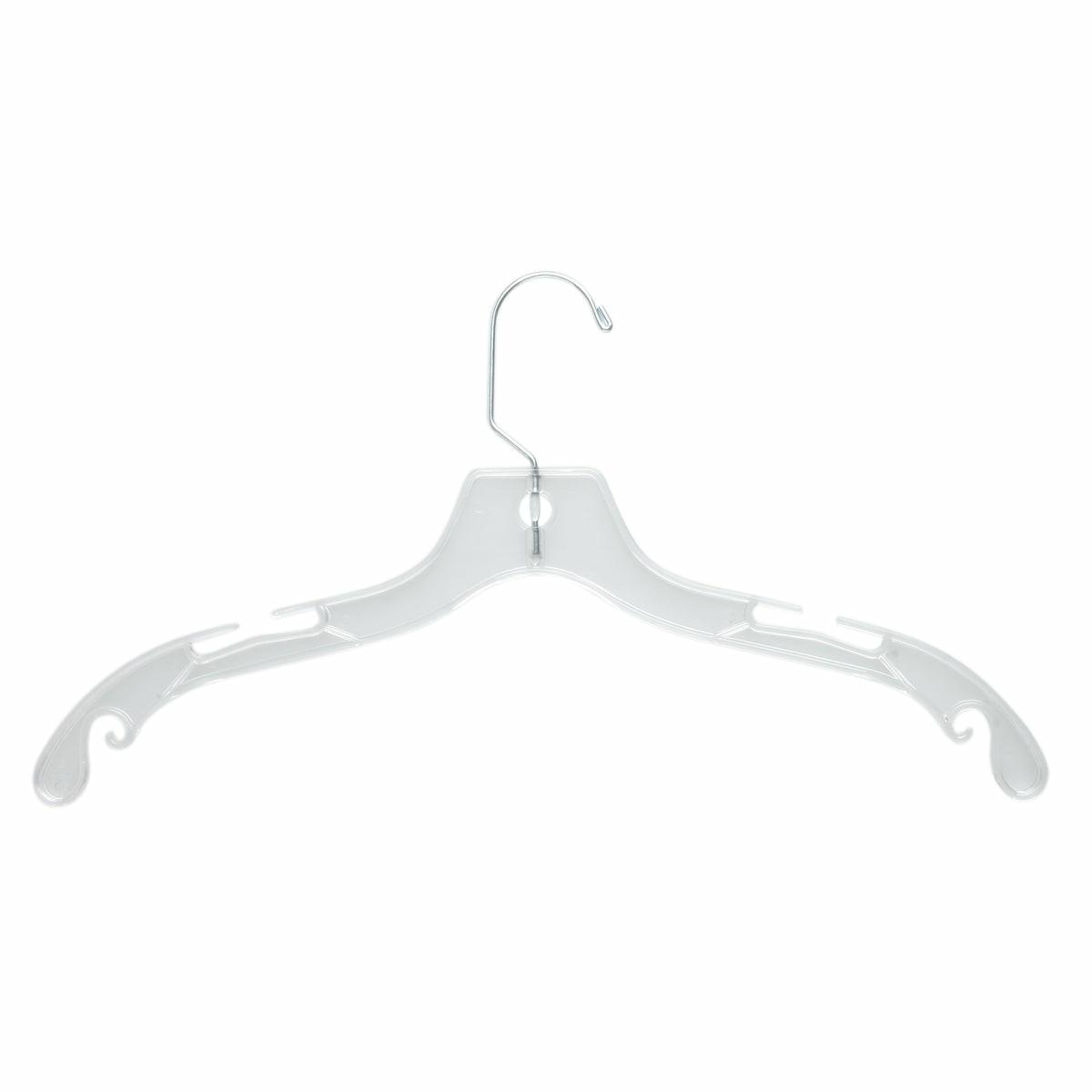 Clear Plastic Shirt Hangers (24-Pack) Hangers