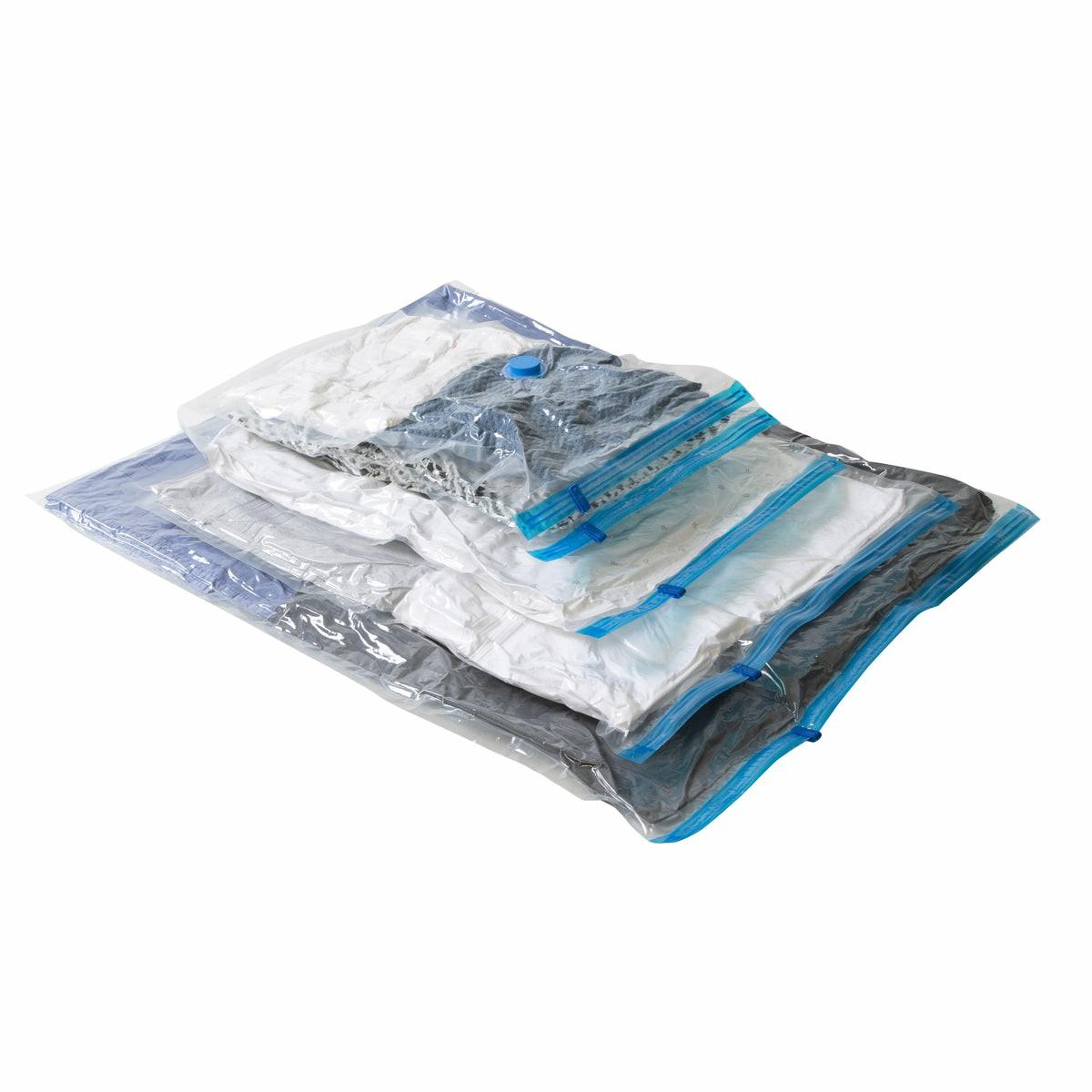 Clear Vacuum Storage Or Travel Bags (25-Pack) Closet