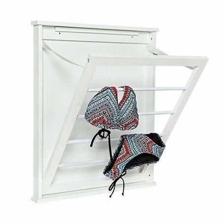 White Folding Over-The-Door Or Wall-Mount Drying Rack (80-Feet) Drying Racks