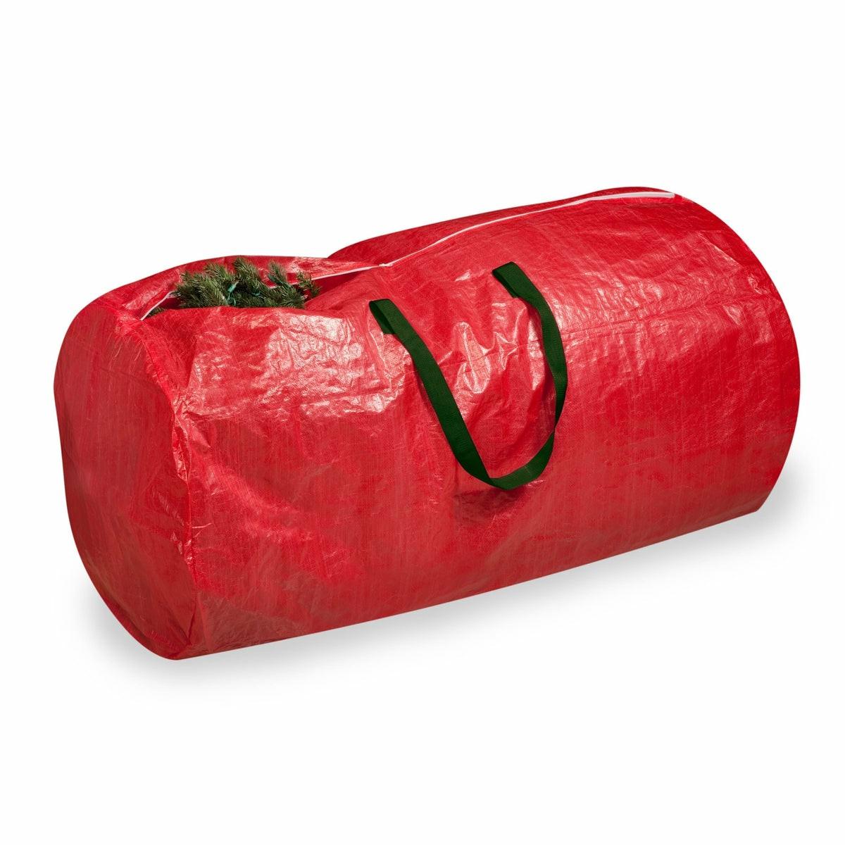 Red Large Holiday Tree Storage Bag (Up To 9 Feet) Holiday Décor Storage